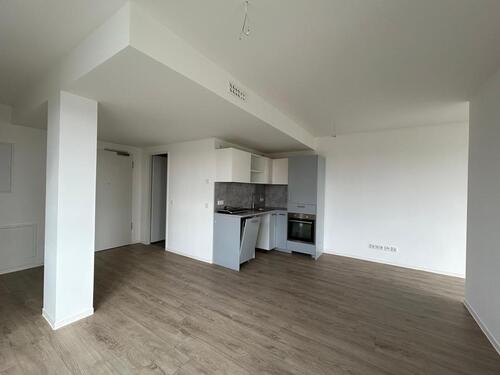 Foto - Große 1-Raumwohnung mit Küche, Balkon und Fußbodenheizung (730.0612)