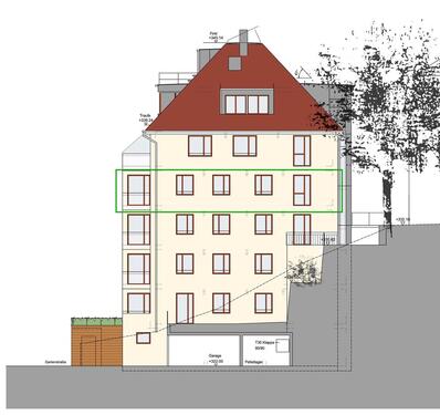 Foto - 5 Zimmer Etagenwohnung in Tübingen