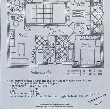 Foto - 2.5 Zimmer Dachgeschoßwohnung in Dresden