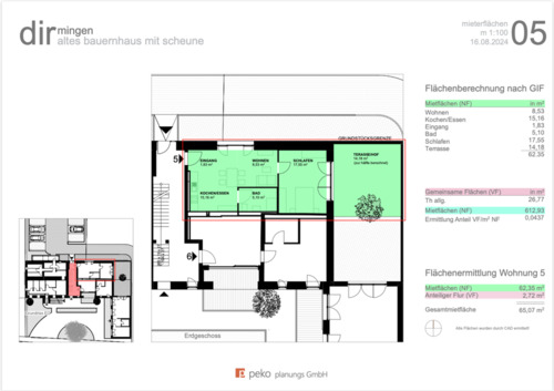 Foto - Stilvolle 2 ZKB in Eppelborn - 760,00&nbsp;EUR Kaltmiete, ca.&nbsp; 65,07&nbsp;m&sup2;