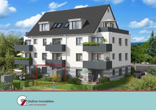Foto - Für den Single! Neubau-Erstbezug mit eigenem Garten und Einbauküche