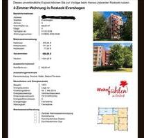 Nachmieter 3 Raumwohnung Evershagen - Rostock