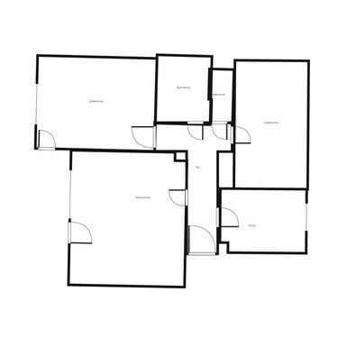 Foto - 3 Zimmer Etagenwohnung zur Miete in Darmstadt