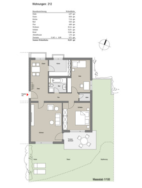 Foto - Etagenwohnung in Waldshut-Tiengen zum Kaufen