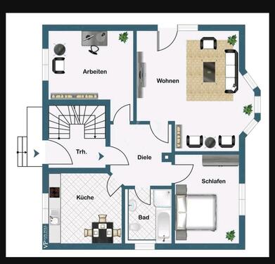 Foto - Helle 3-Zimmer-Einliegerwohnung in ruhiger Lage in Gerhardshofen