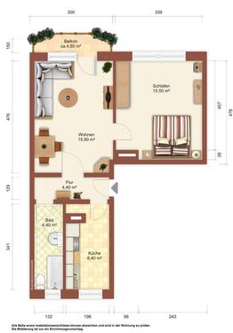Foto - Etagenwohnung zur Miete in Weißwasser (Oberlausitz)