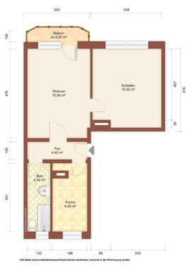 Foto - Etagenwohnung in Weißwasser (Oberlausitz) zur Miete