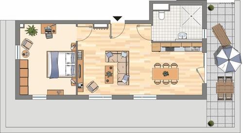 Foto - Etagenwohnung zur Miete in Dortmund