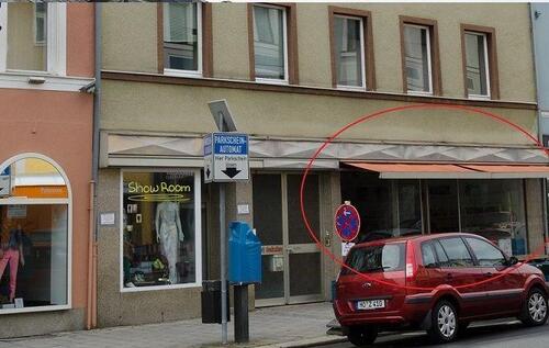 Foto - Ludwigstraße --- Ladengeschäft Obst-Gemüse Büro Cafe