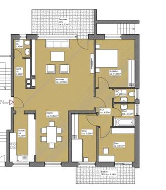 Foto - EG-Wohnung mit Terrasse und Garten + OPTIONAL ca. 100 m2 Nutzfläche im UG