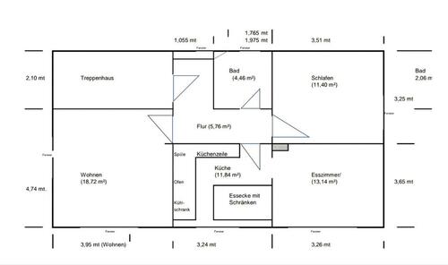 Foto - 3 Zimmerwohng. mit 2 sep. Arbeits-Hobbyräumen und Doppelgarage