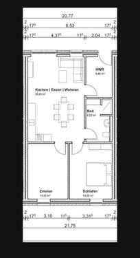 Foto - 3 Zimmer Reihenhaus zur Miete in Bergenhusen