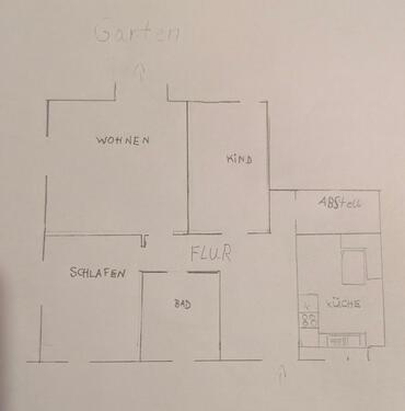 Foto - Etagenwohnung in Stapel zur Miete