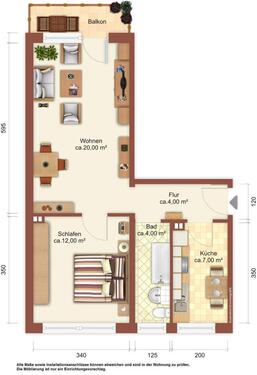 Foto - Etagenwohnung zur Miete in Löbau