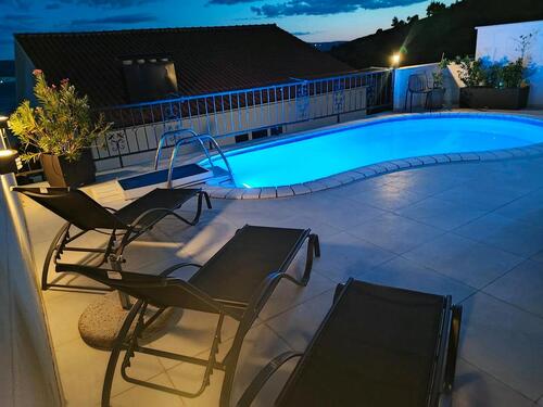 Foto - Ferienwohnung Appartement Pool Meerblick Strand Dalmatien