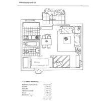 vermiete möblierte 1-Zimmer-Wohnung in 12279 Berlin-Marienfelde