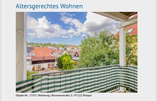 Foto - Etagenwohnung in Würzburg