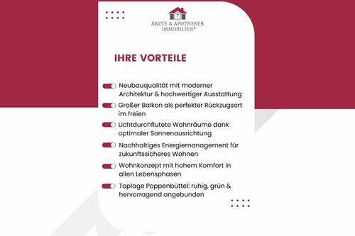 Foto - 2 Zimmer Dachgeschoßwohnung zur Miete in Hamburg