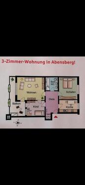 Foto - 3 Zimmer Wohnung 85 m² in Abensberg