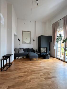 Foto - Helle 4-Raum-EG Wohnung mit Terrasse, Kamin und Garten