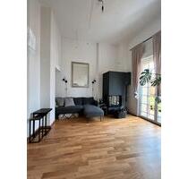 Helle 4-Raum-EG Wohnung mit Terrasse, Kamin und Garten - Leipzig Ost