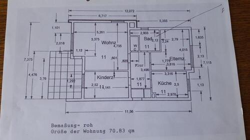Foto - Gemütliche 3 Zimmer Wohnung in Wolfsburg Klieversberg