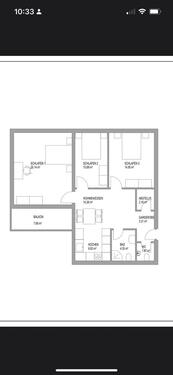 Foto - WG-taugliche 3-Zimmer-Wohnung in Kaufbeuren - kernsaniert