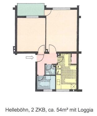 Foto - 2 Zimmer Etagenwohnung in Kassel