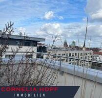 #Exklusiv und Außergewöhnlich Wohnen #über den Dächern von Erfurt #Penthouse #7-Raum #TG Stellplatz #Fahrstuhl #2 Balkone #Dachterrasse