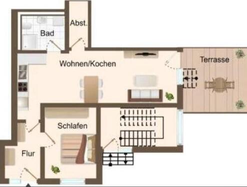 Foto - 2 Zimmer Erdgeschoßwohnung in Osnabrück