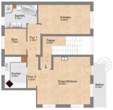 Foto - 2 Zimmer Etagenwohnung zur Miete in Velburg