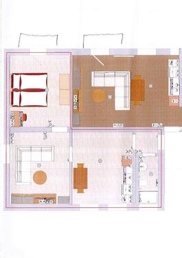 Foto - 2 Zimmer Wohnung - 48qm - Wohnberechtigungsschein erforderlich