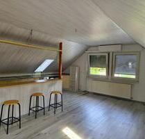 Biete 2 Zimmer Dach Wohnung Schräg mit Bad und Einbauküche - Riedstadt