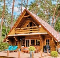 Traumhaftes Holzblockhaus mit idyllischem Grundstück - Beelitz