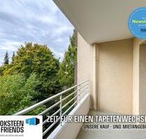 Frisch sanierte 1,5 -Zimmer-Wohnung, Balkon mit Blick ins Grüne! - Dorsten