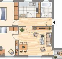 3-Zimmer-Wohnung in Flensburg Weiche mit Bakon u. EBK