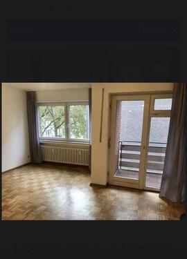 Foto - Helle 1-Zimmer-Wohnung mit Balkon am York-Center (Münster)