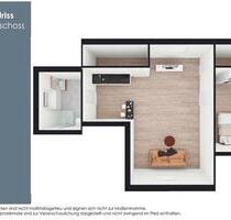 Moderne 2 Zimmer DG Wohnung mit offener Wohnküche - Schrobenhausen