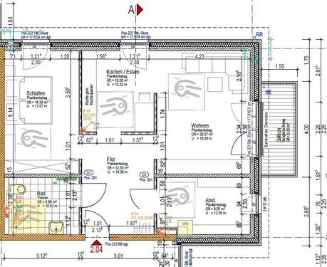 Foto - 3 Zimmer Dachgeschoßwohnung in Stade