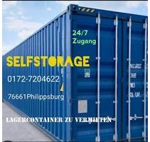 Lagercontainer in Philippsburg zu vermieten (6 Meter)