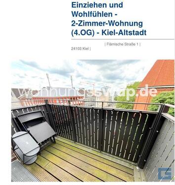 Foto - Wohnungsswap - 2 Zimmer, 58 m² - Flämische Straße, Kiel
