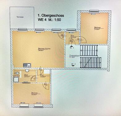 Foto - Helle 3-Zimmer-Altbauwohnung in der Parchimer Innenstadt
