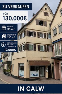 Foto - Haus und Laden zu verkaufen - 130.000,00&nbsp;EUR Kaufpreis, ca.&nbsp; 130,00&nbsp;m&sup2;