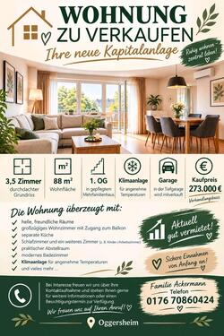 Foto - Provisionsfreie vermietete 3.5 Zimmer Eigentumswohnung