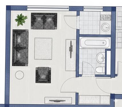 Foto - 1 Zimmer Etagenwohnung in Tutzing