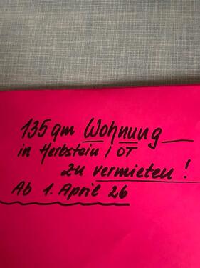 Foto - 2 Zimmer Etagenwohnung zur Miete in Herbstein