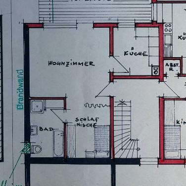 Foto - 1-Zimmer-Wohnung in Villmar Weyer Obergeschoss 45qm