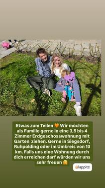 Foto - 3,5 bis 4 Zimmer Wohnung in Siegsdorf oder Ruhpolding