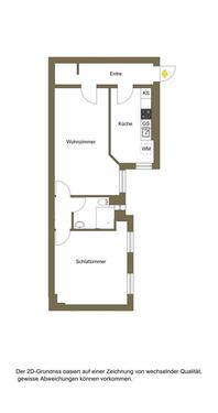 Foto - 2 Zimmer Erdgeschoßwohnung in Berlin