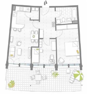 Foto - 3 Zimmer Etagenwohnung zur Miete in Berlin